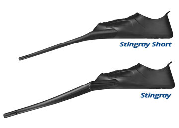 Omer botka pro ploutve Stingray Short vs. Stingray